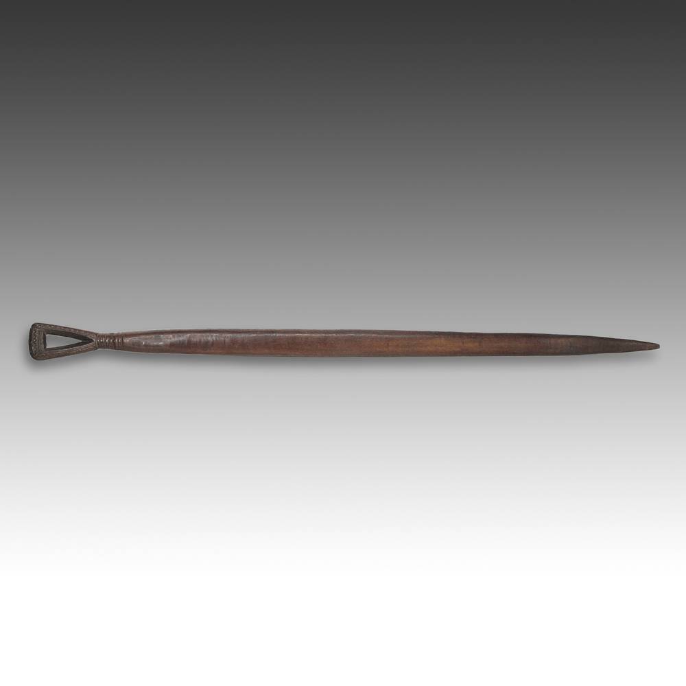 Congolese Wood Textile Hanger