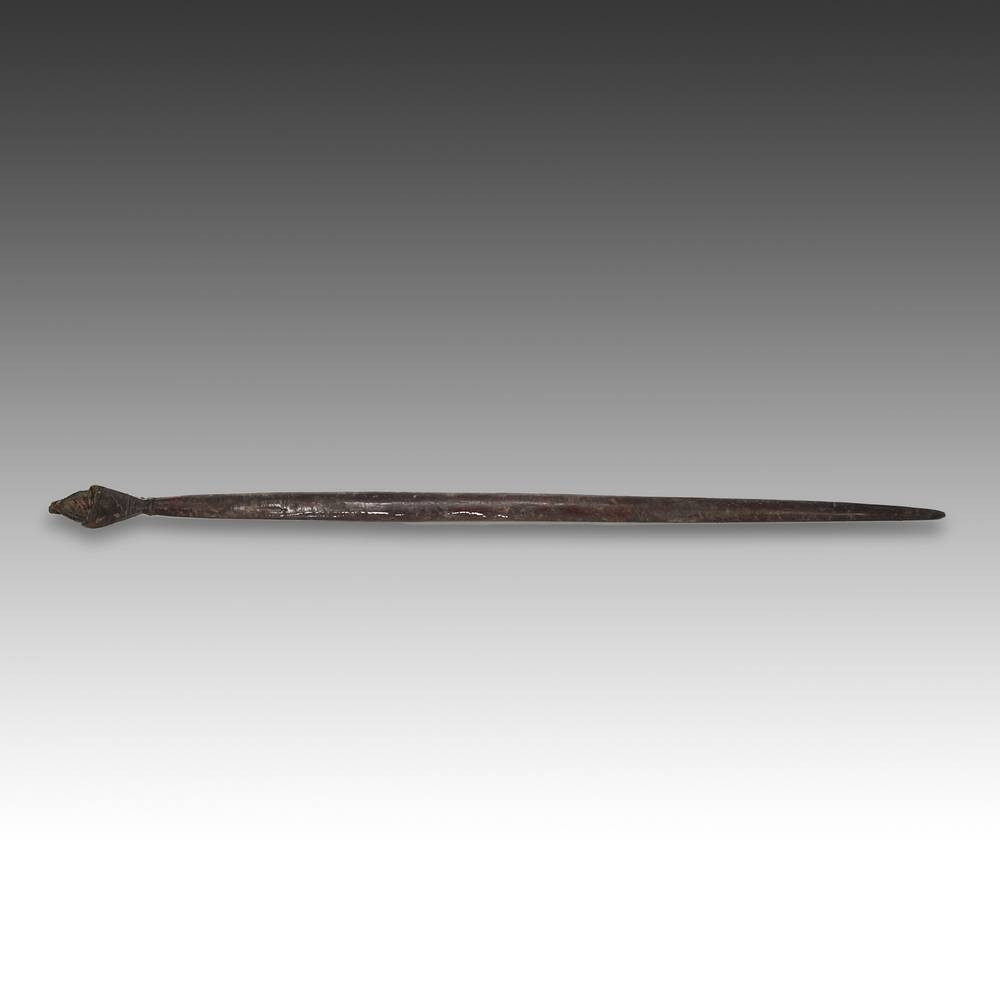 Congolese Wood Textile Hanger
