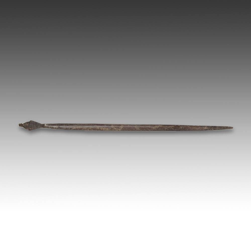 Congolese Wood Textile Hanger - Image 2