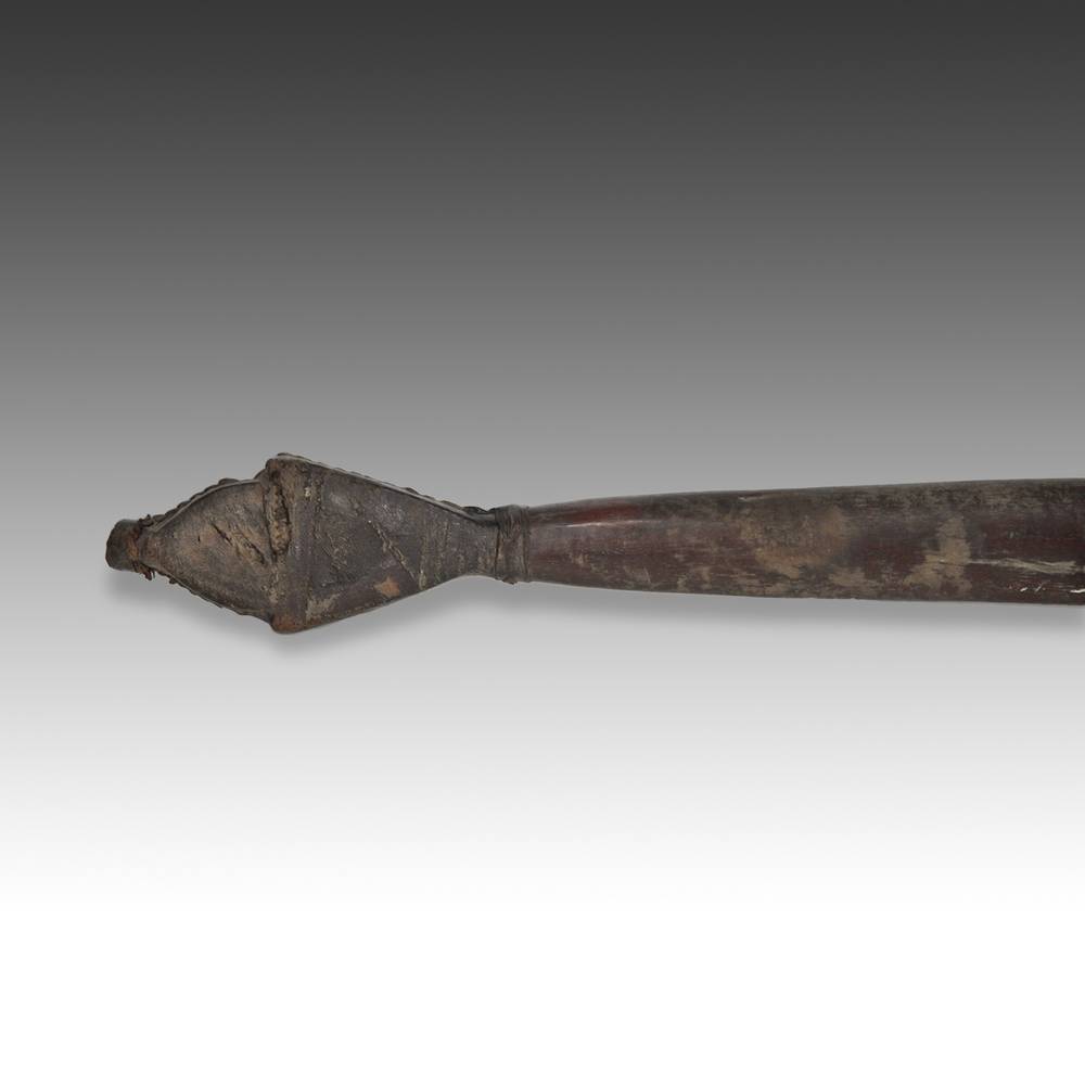 Congolese Wood Textile Hanger - Image 3