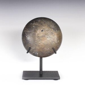 Indian Shalagram Shila or Yoni Stone, Based