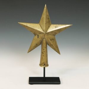 African Star Shaped Staff Top, Based