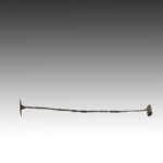 Kissi Forged Iron Penny Currency, Based, Kissi Peoples, Sierra Leone