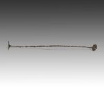 Baule Wood Slingshot, Ivory Coast, Based, Baule Peoples, Ivory Coast