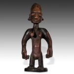 Namchi Leather Fertility Doll, Namchi Peoples, Cameroon