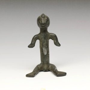 Senufo Iron Seated Figure