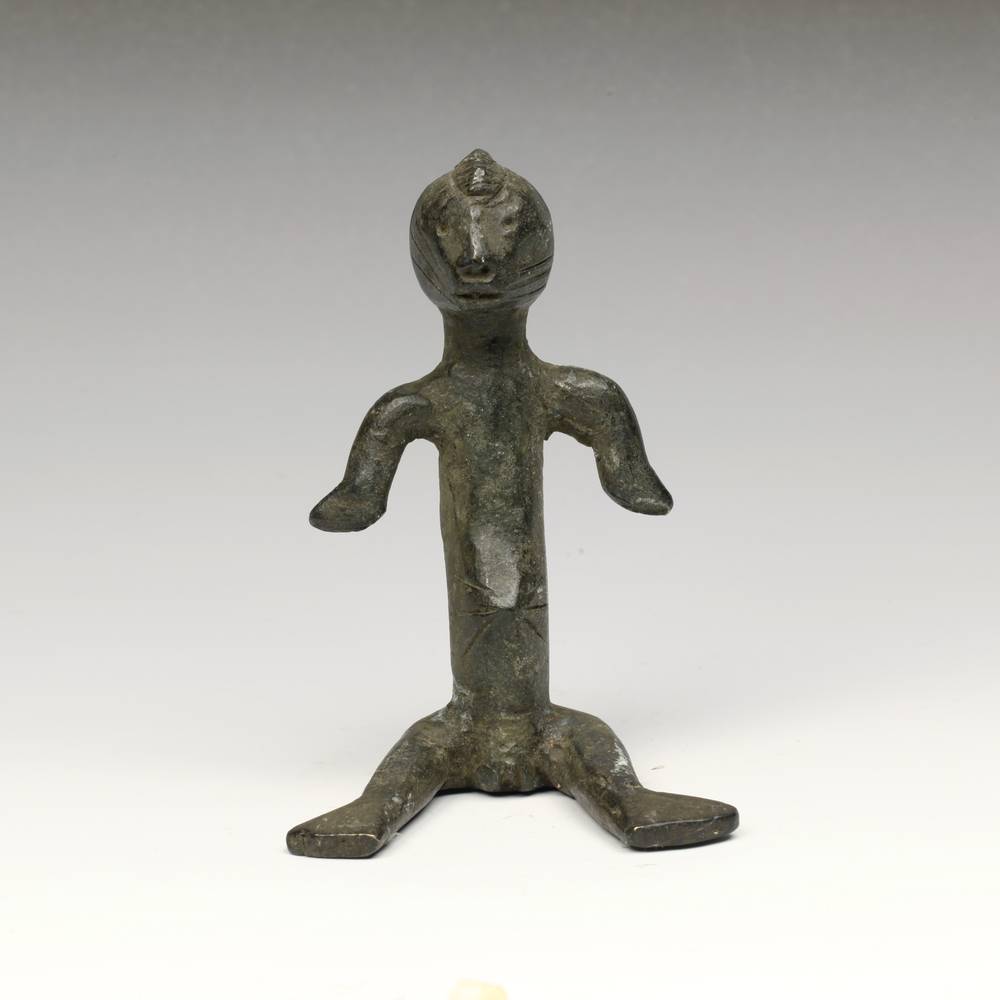 Senufo Iron Seated Figure