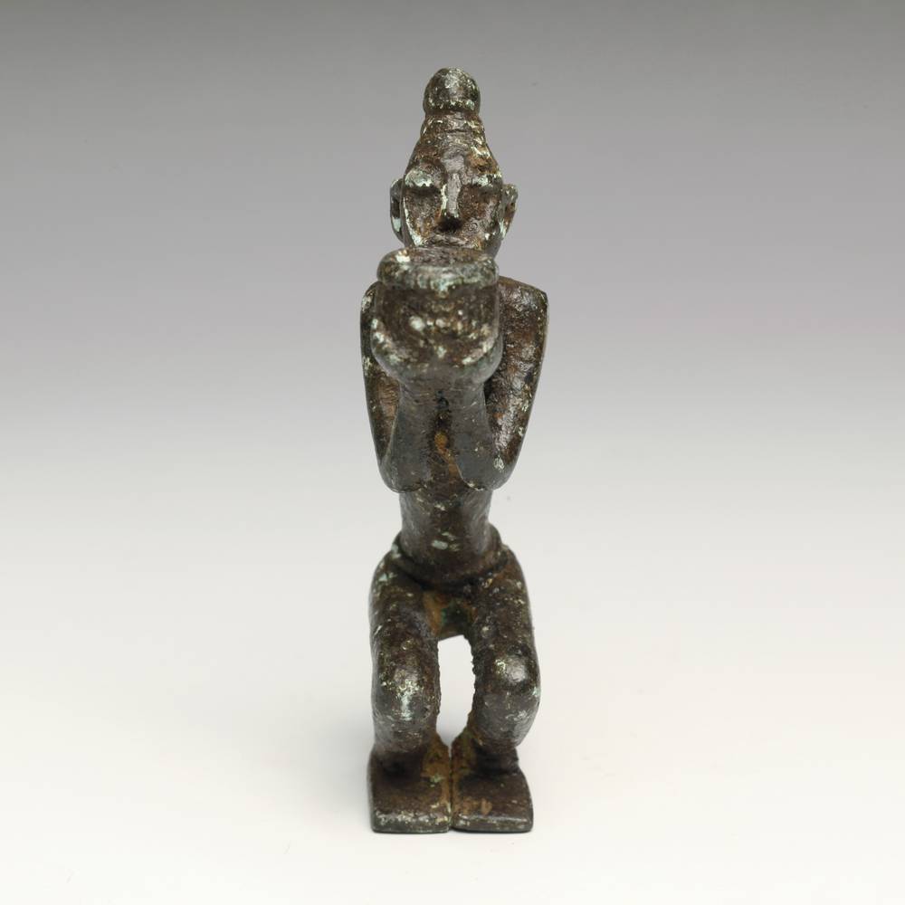 Dogon Seated Figure with Offering