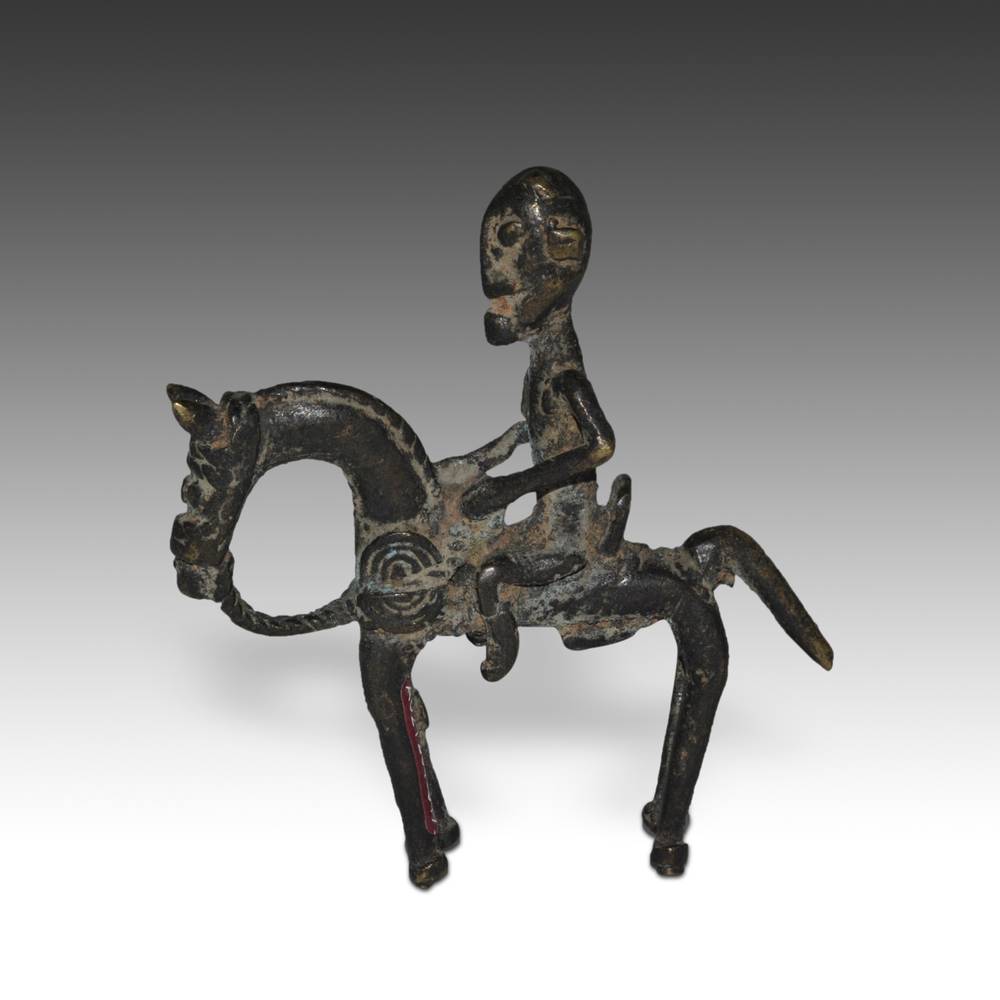 Dogon Iron Equestrian Figure