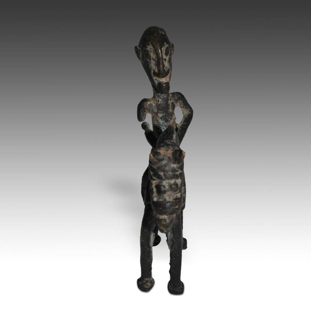 Dogon Iron Equestrian Figure - Image 2