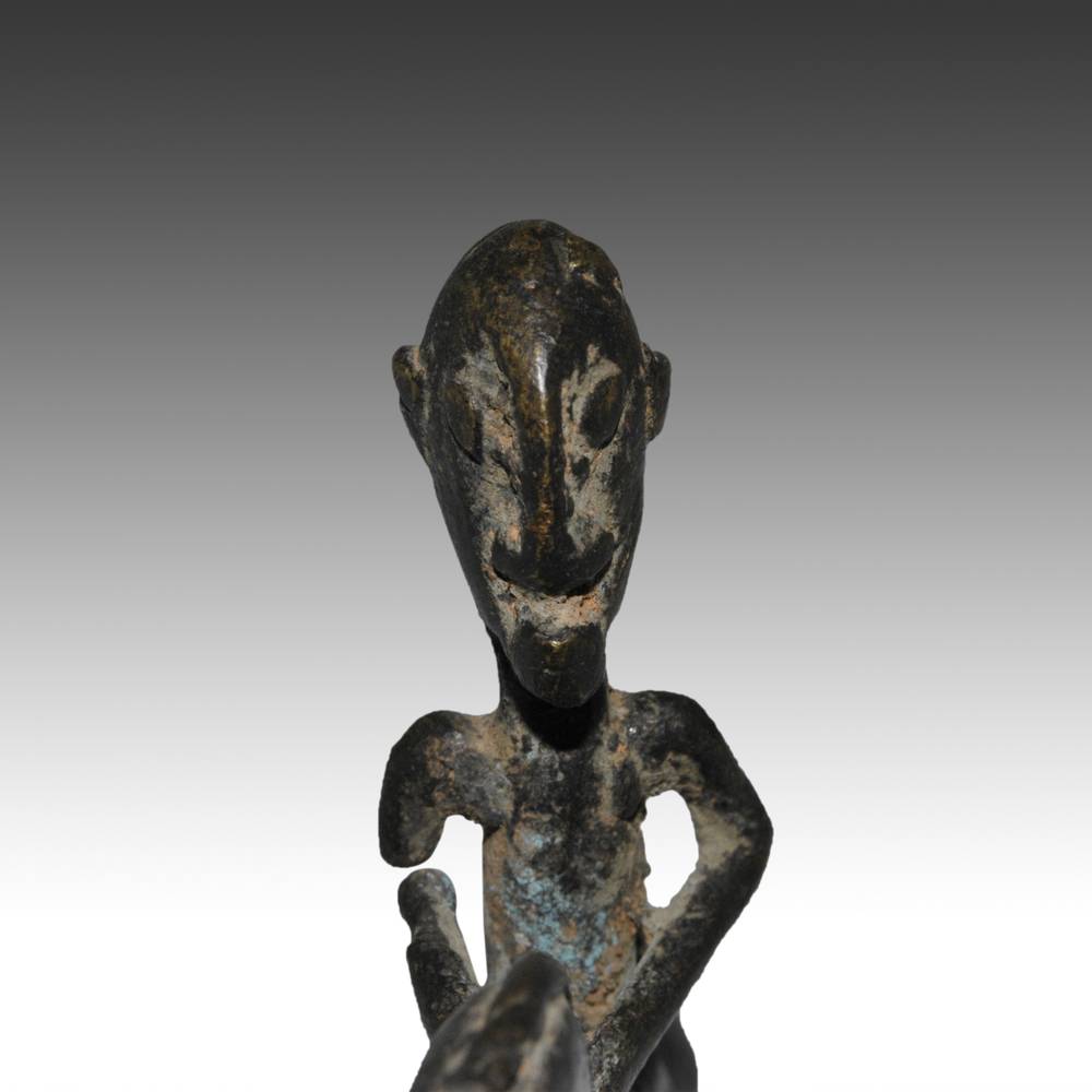 Dogon Iron Equestrian Figure - Image 5