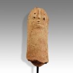Bura Figurative Vessel Top, Based, Bura People, Niger