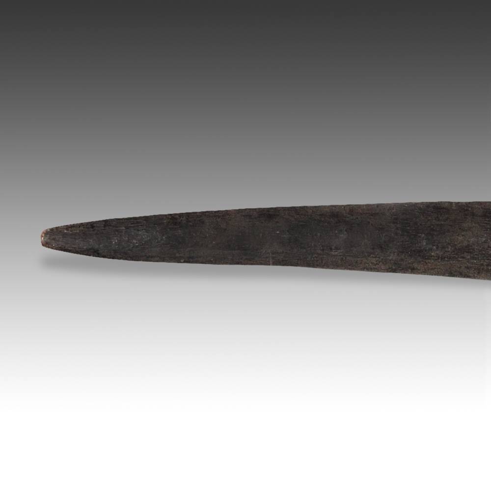 Congolese Wood Textile Hanger - Image 2