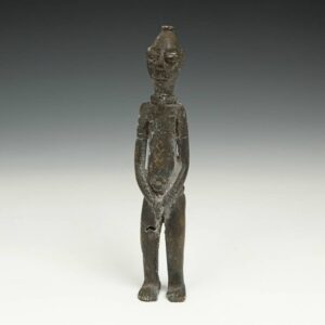 African Bronze Standing Figure