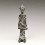 Bura Figurative Vessel Top, Based, Bura People, Niger