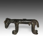 Bura Figurative Vessel Top Based, Bura People, Niger