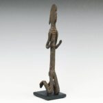 Bura Figurative Vessel Top, Bura People, Niger