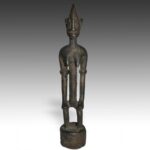 Bambara Figure of Seated Man with Bound Hands, Bambara Peoples, Mali