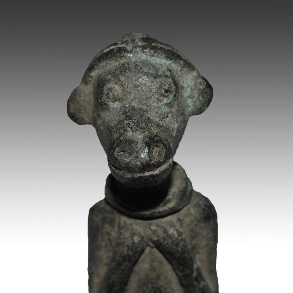 Edo Iron Standing Monkey - Image 4