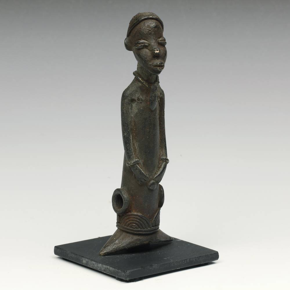 Lobi Iron Whistle or Flute, Based - Image 2