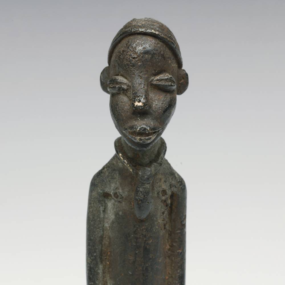 Lobi Iron Whistle or Flute, Based - Image 5