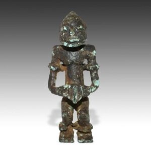 Dogon Bronze Seated Male