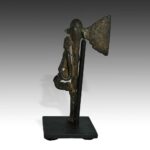 Edo Post Top with Equestrian Figure, Edo (Benin) Peoples, Nigeria