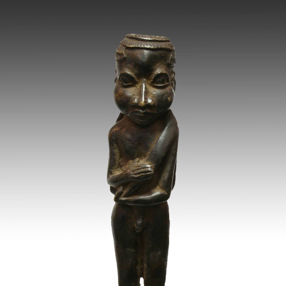 Bamileke Bronze Ceremonial Sword, Based - Image 5