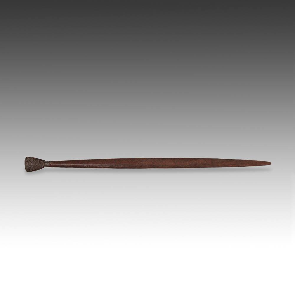 Congolese Wood Textile Hanger