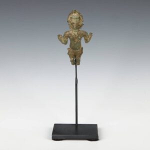 Indian Bronze Figure of Garuda, Based