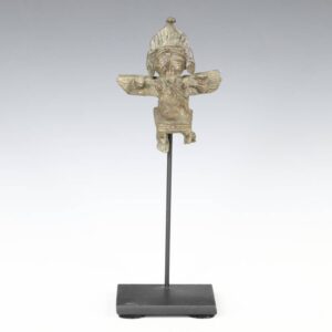 Indian Bronze Figure of Garuda, Based