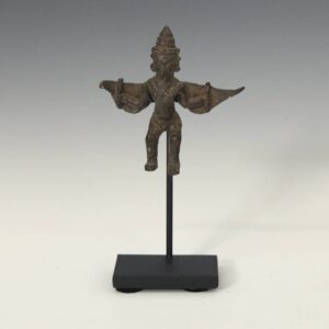 Indian Bronze Figure of Garuda, Based