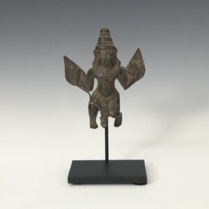 Indian Bronze Figure of Garuda, Based
