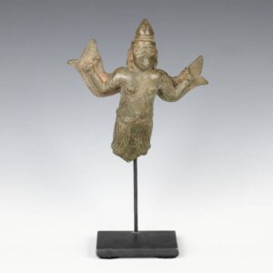 Indian Bronze Figure of Garuda, Based