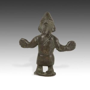 Indian Bronze Figure of Garuda, Based