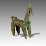 Dogon Bronze Equestrian Figure, Dogon Peoples, Mali
