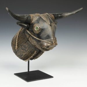 Bissau-Guinean Dugn'be or Bull Helmet Mask, Based