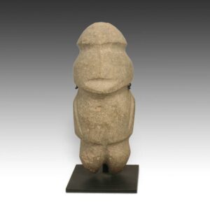 Mexican Stone Standing Figure, Based