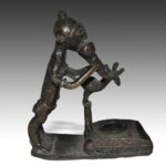 Dogon Standing Maternity Figure, Based, Dogon Peoples, Mali