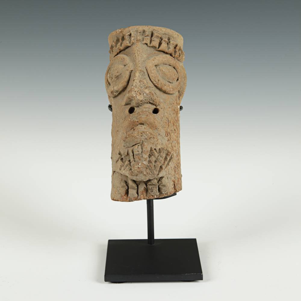 Koma Terra Cotta Funerary Figure, Based - Image 2