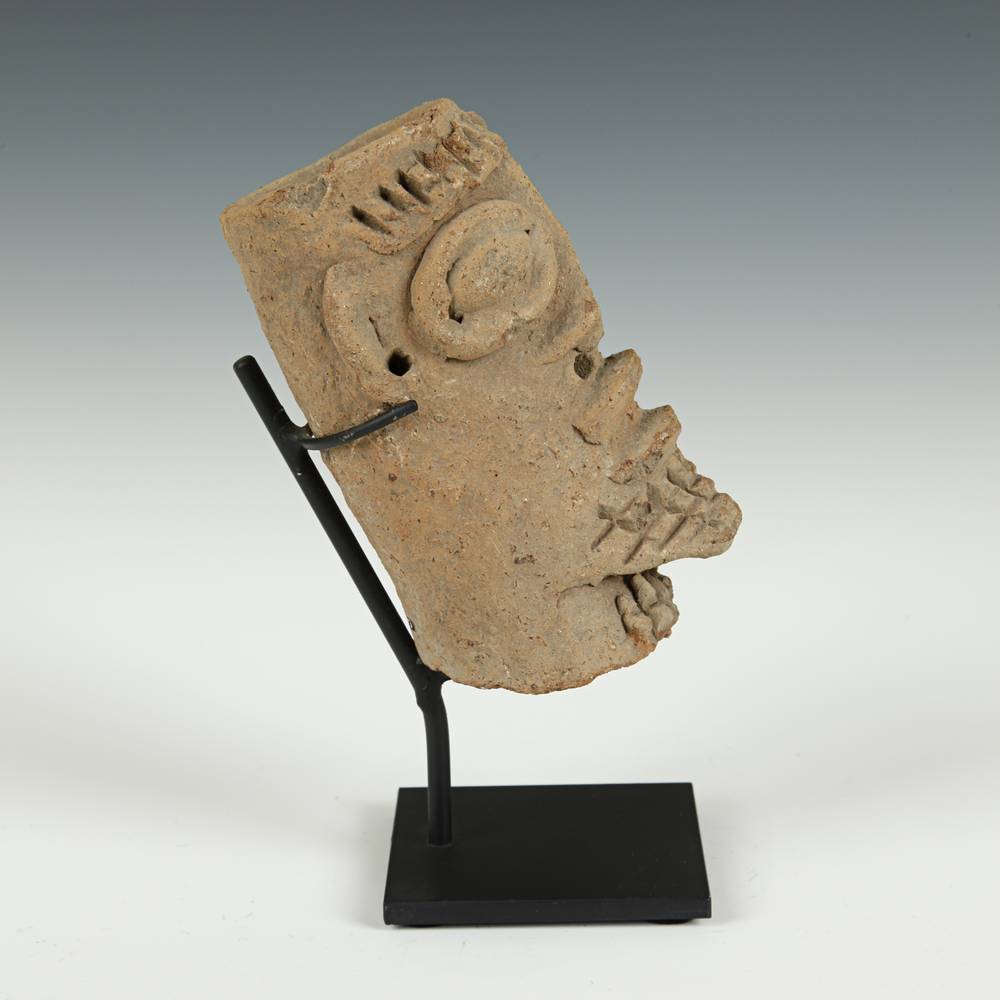 Koma Terra Cotta Funerary Figure, Based - Image 3