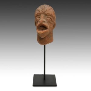 Koma Terra Cotta Funerary Figure, Based