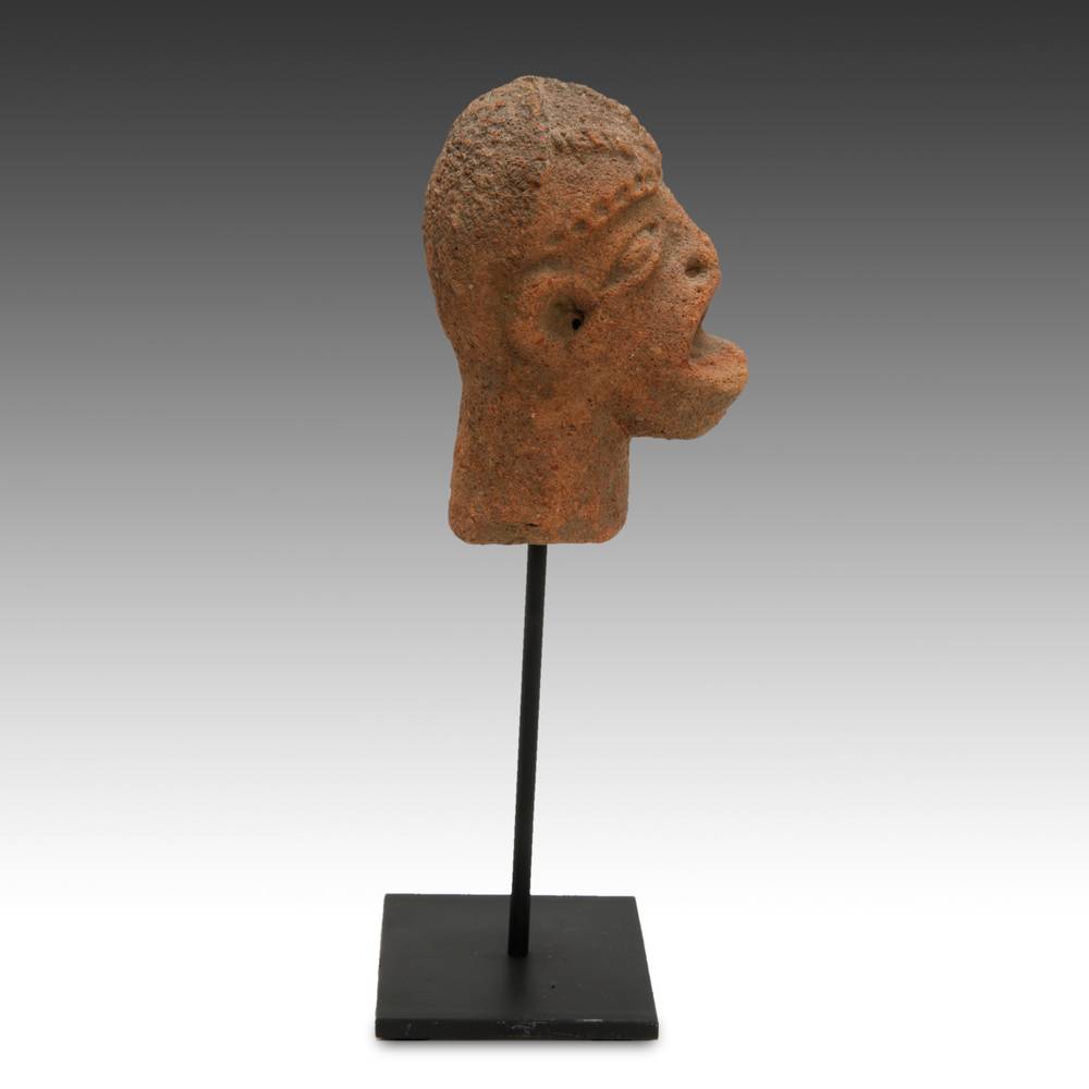 Koma Terra Cotta Funerary Figure, Based - Image 4