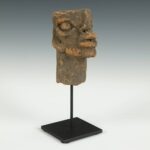 Koma Two Headed Funerary Figure, Koma People, Ghana