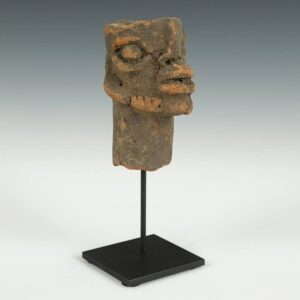Koma Terra Cotta Funerary Figure, Based