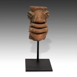 Koma Ceramic Funerary Figure, Based