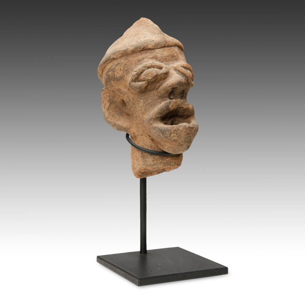 Koma Terra Cotta Funerary Figure, Based - Image 2