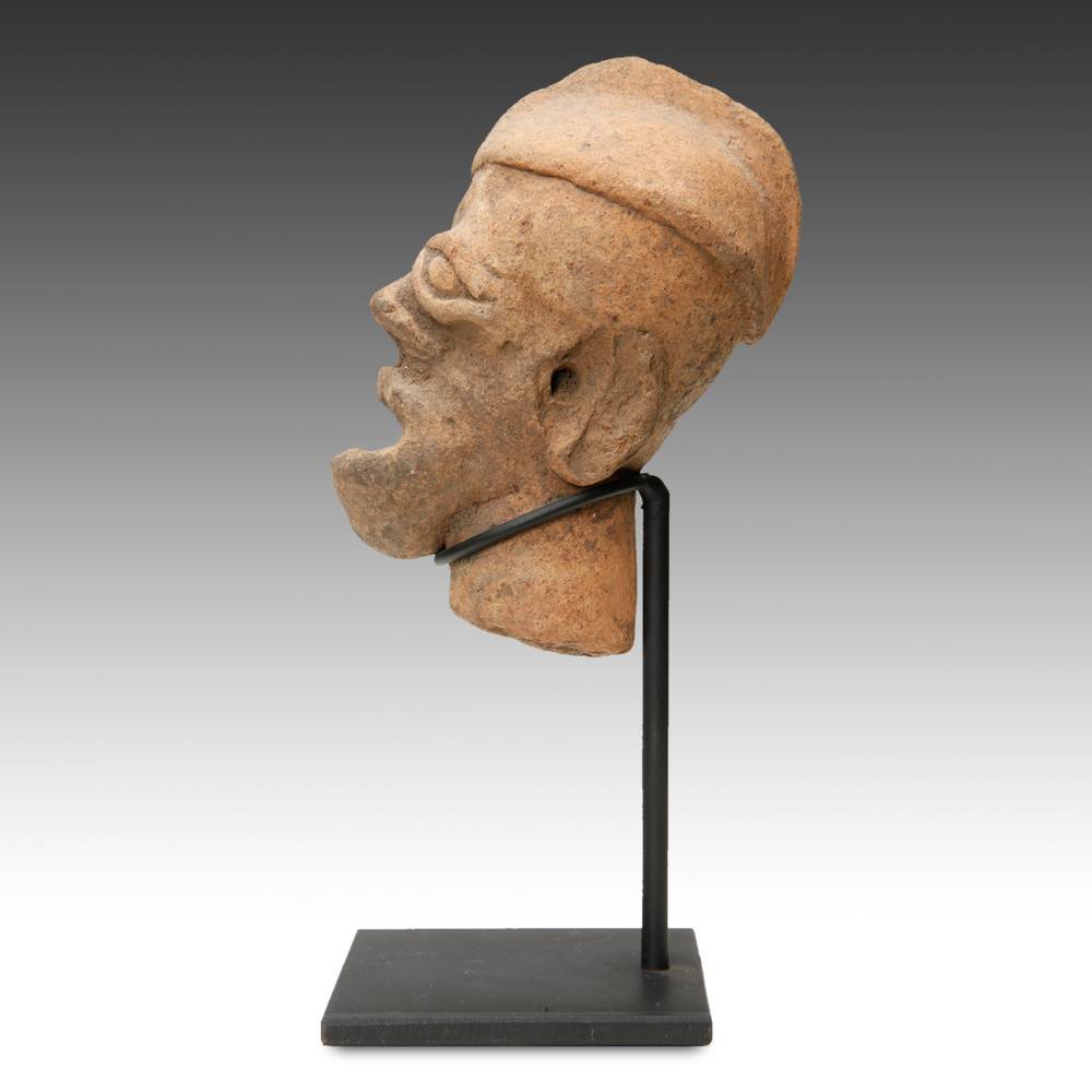 Koma Terra Cotta Funerary Figure, Based - Image 4