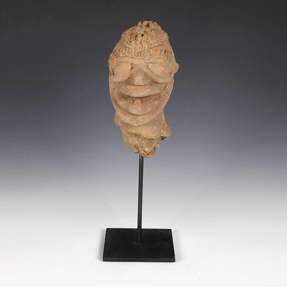 Koma Terra Cotta Funerary Figure, Based