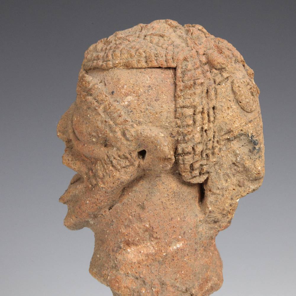 Koma Terra Cotta Funerary Figure, Based - Image 7